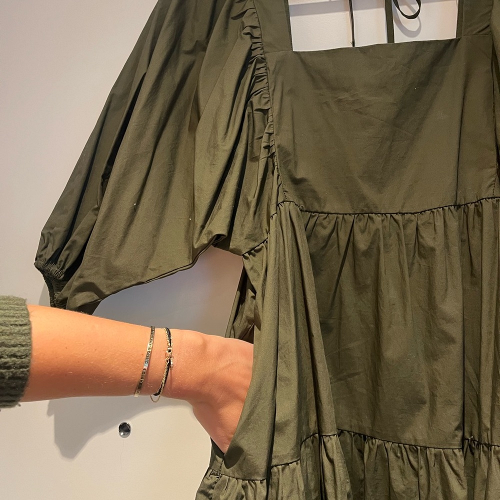Target Poplin Mini Dress - Picture 6 of 7